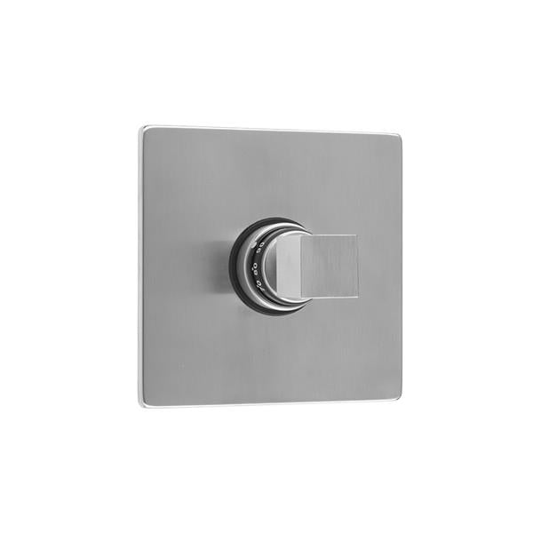 Jaclo - Square Plate with CUBIX® Cube Trim for Thermostatic Valves (J-TH34 & J-TH12)