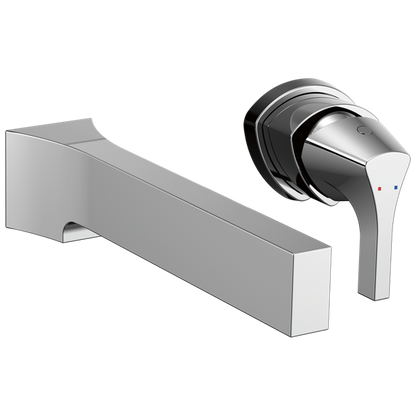 Delta - Zura Single Handle Wall Mount Bathroom Faucet Trim