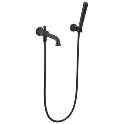 Delta - Broderick Wall Mount Tub Filler Trim With Hand Shower - Less Handles