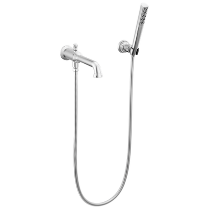 Delta - Broderick Wall Mount Tub Filler Trim With Hand Shower - Less Handles