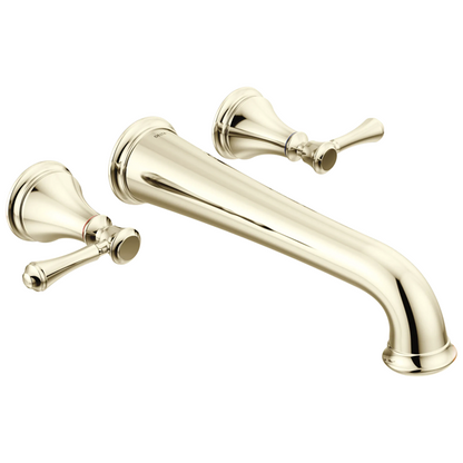 Delta - Cassidy Two Handle Wall Mount Tub Filler Trim
