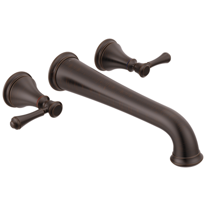 Delta - Cassidy Two Handle Wall Mount Tub Filler Trim