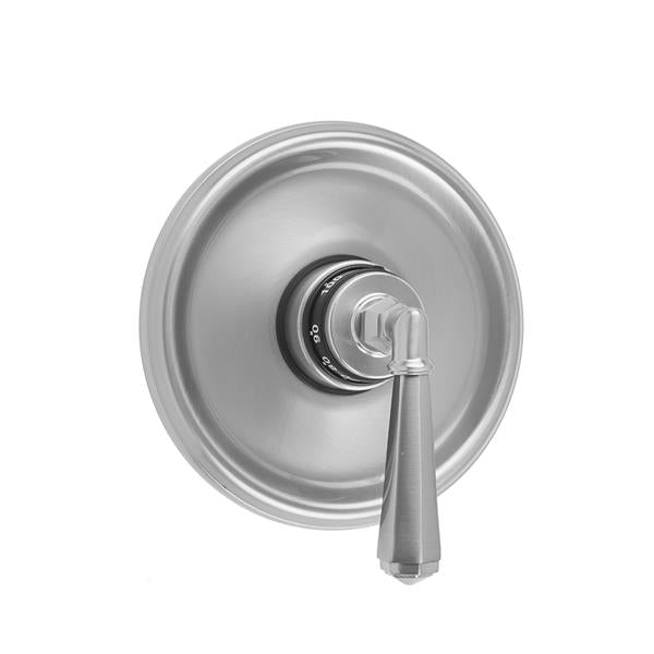 Jaclo - Round Step Plate With Hex Lever Trim For Thermostatic Valves (J-TH34 & J-TH12)