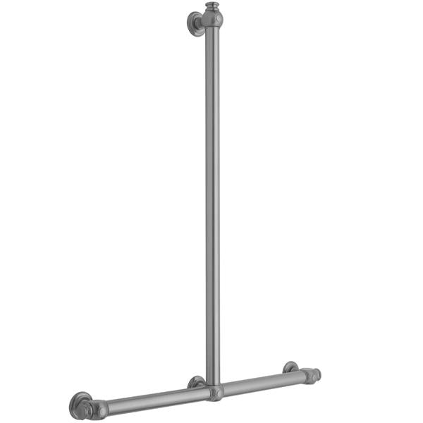 Jaclo - T60 Smooth with End Caps 32H x 24W T Grab Bar