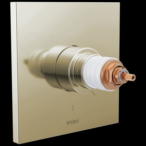 Brizo - Frank Lloyd Wright TempAssure Thermostatic Valve Only Trim - Less Handles