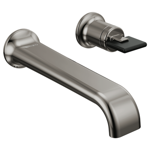 Brizo - Allaria Two-Hole, Single-Handle Wall Mount Lavatory Faucet - Less Handle 1.2 GPM