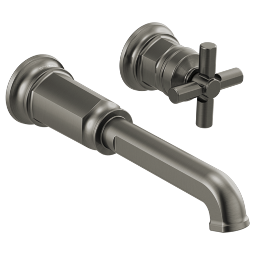 Brizo - Invari Two-Hole, Single-Handle Wall Mount Lavatory Faucet - Less Handle 1.5 GPM