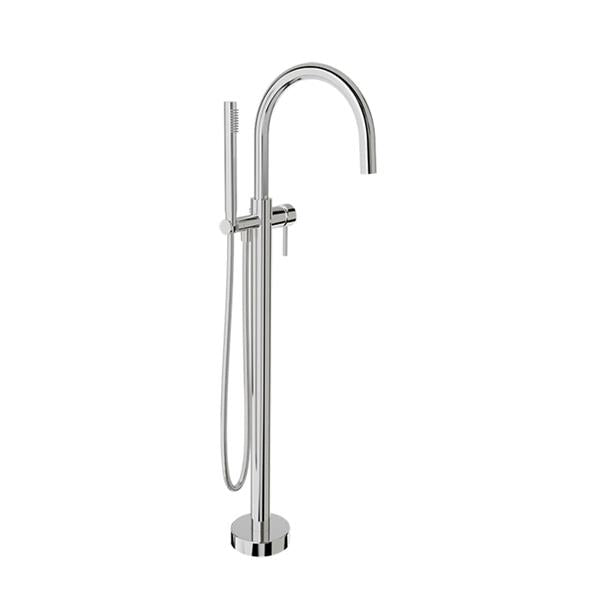 Baril - Zip B66 Trim only for floor-mounted tub filler with hand shower