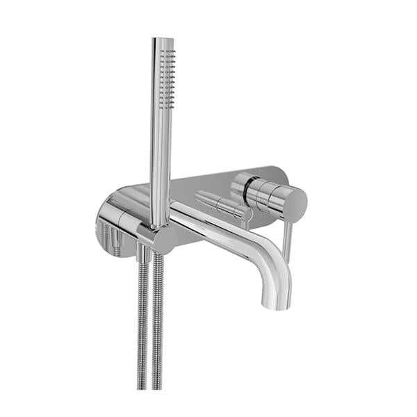 Baril - Zip B66 Trim only for wall-mounted tub faucet with hand shower