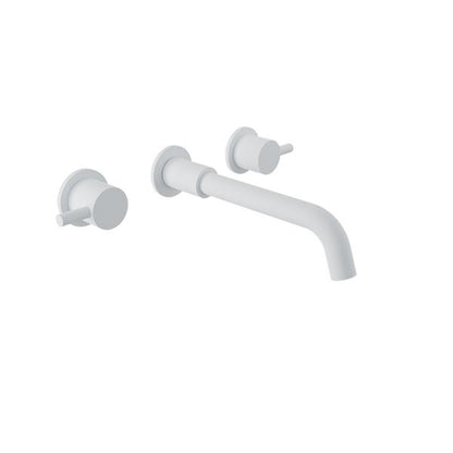 Baril - Zip B66 Trim only for for 2 handles wall-mounted lavatory faucet, drain not included