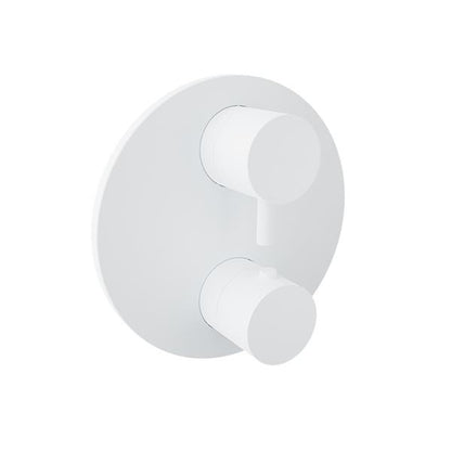 Baril - Zip B66 Trim only for thermostatic pressure-balanced shower control valve with 1-way diverter
