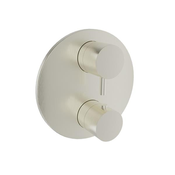 Baril - Zip B66 Trim only for thermostatic pressure-balanced shower control valve with 1-way diverter