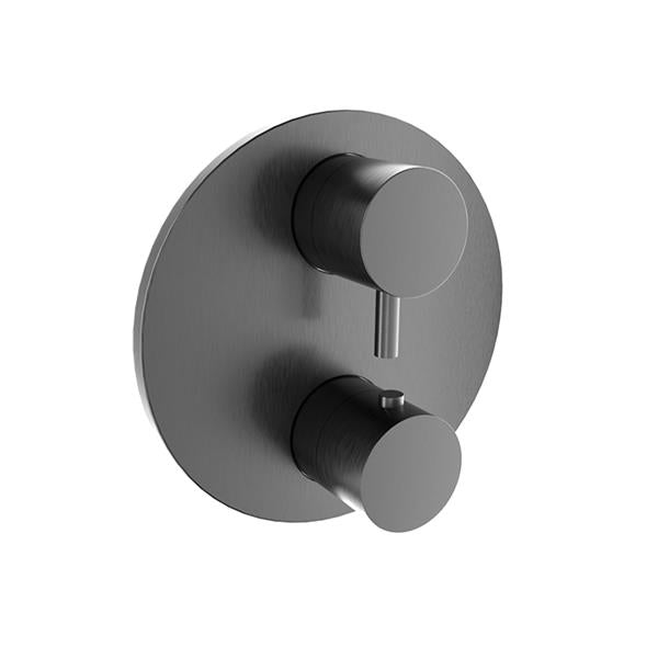 Baril - Zip B66 Trim only for thermostatic pressure balanced shower control valve with 3-way diverter