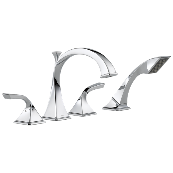 Brizo - Virage Roman Tub Faucet with Hand Shower