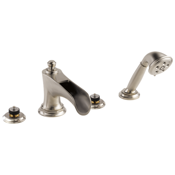 Brizo - Rook Roman Tub Trim with Hand Shower - Less Handles