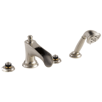 Brizo - Rook Roman Tub Trim with Hand Shower - Less Handles