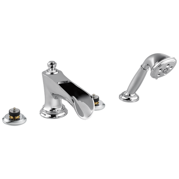 Brizo - Rook Roman Tub Trim with Hand Shower - Less Handles