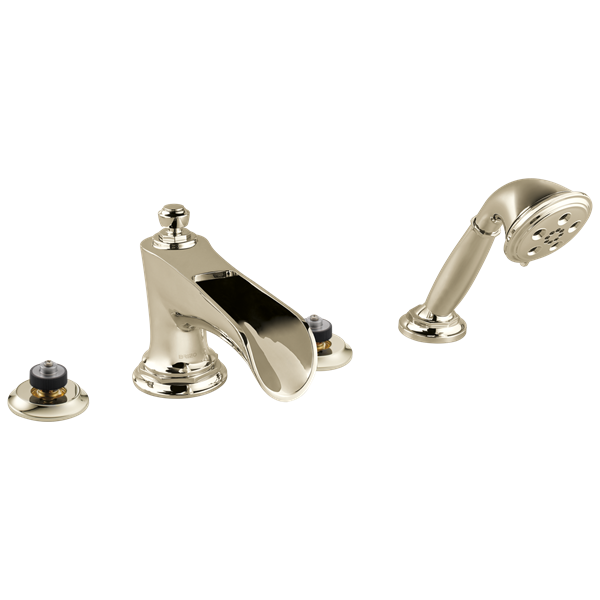 Brizo - Rook Roman Tub Trim with Hand Shower - Less Handles