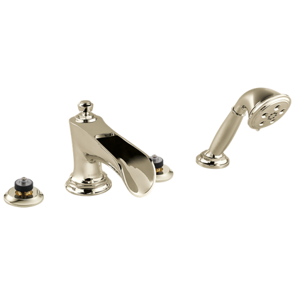 Brizo - Rook Roman Tub Trim with Hand Shower - Less Handles