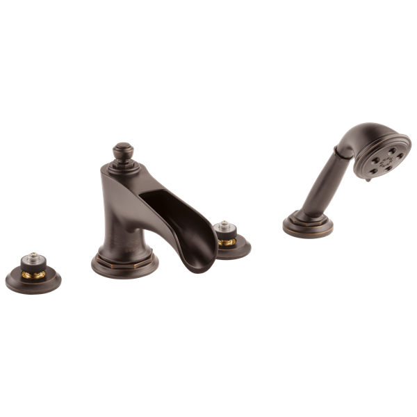 Brizo - Rook Roman Tub Trim with Hand Shower - Less Handles