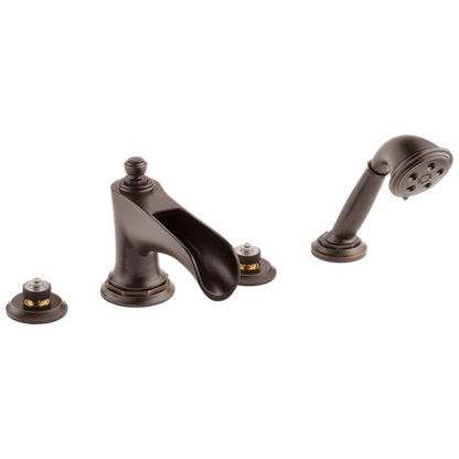 Brizo - Rook Roman Tub Trim with Hand Shower - Less Handles