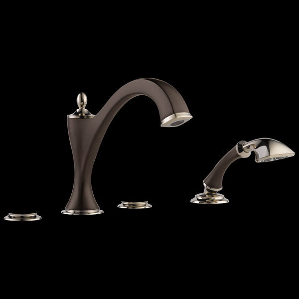 Brizo - Charlotte Roman Tub Faucet with Hand Shower Trim - Less Handles