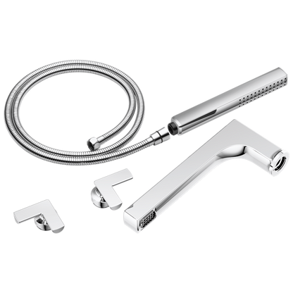 Brizo - Kintsu Two-Handle Tub Filler Trim Kit with Cross Handles