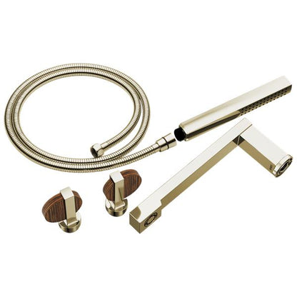 Brizo - Frank Lloyd Wright Two-Handle Tub Filler Trim Kit with Lunar Handles