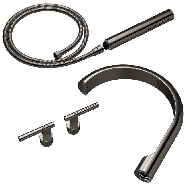 Brizo - Roccesco Two-Handle Tub Filler Trim Kit with Lever Handles