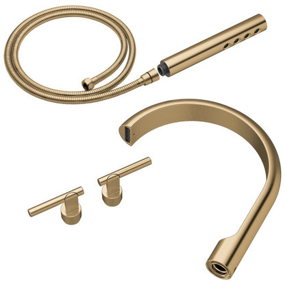 Brizo - Roccesco Two-Handle Tub Filler Trim Kit with Lever Handles