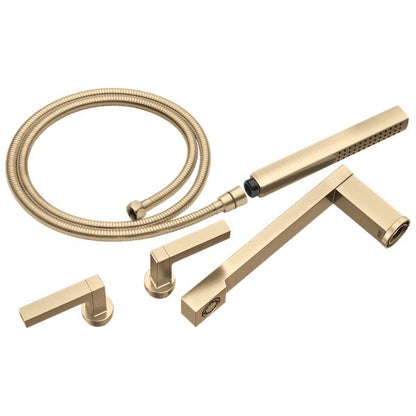 Brizo - Frank Lloyd Wright Two-Handle Tub Filler Trim Kit with Lever Handles