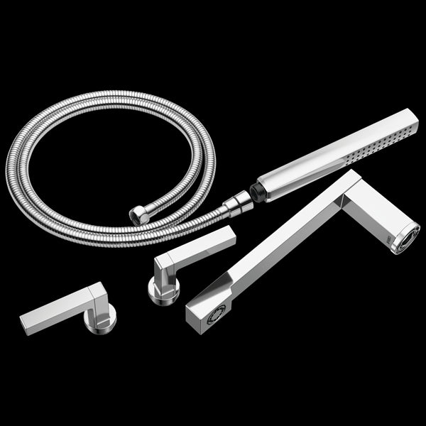 Brizo - Frank Lloyd Wright Two-Handle Tub Filler Trim Kit with Lever Handles