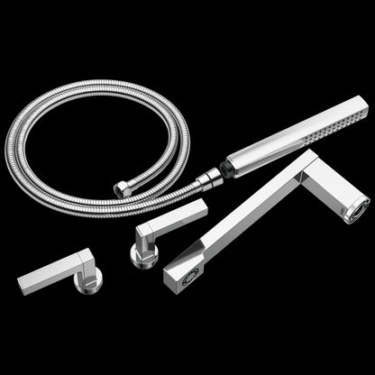Brizo - Frank Lloyd Wright Two-Handle Tub Filler Trim Kit with Lever Handles