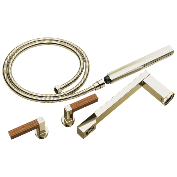 Brizo - Frank Lloyd Wright Two-Handle Tub Filler Trim Kit with Lever Handles
