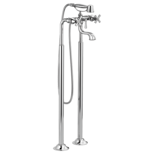 Brizo - Rook Two-Handle Tub Filler Trim Kit with Cross Handles