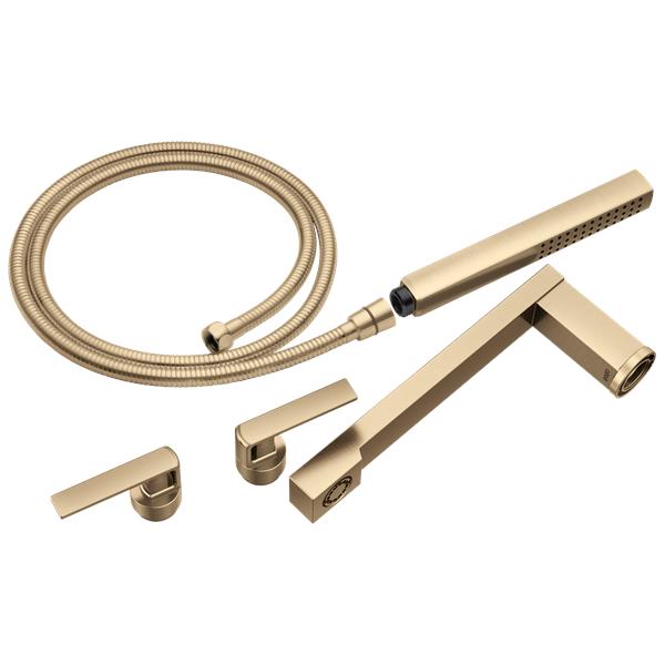 Brizo - Frank Lloyd Wright Two-Handle Tub Filler Trim Kit with Gap Lever Handles