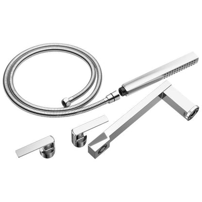 Brizo - Frank Lloyd Wright Two-Handle Tub Filler Trim Kit with Gap Lever Handles