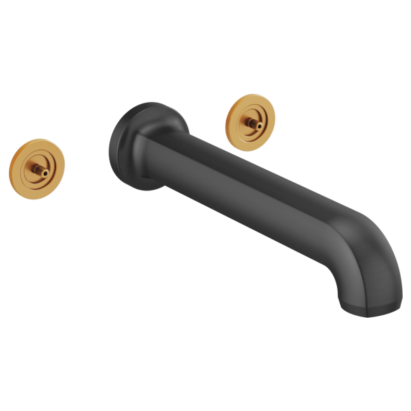 Brizo - Kintsu Two-Handle Wall Mount Tub Filler - Less Handles