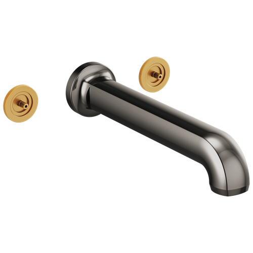 Brizo - Kintsu Two-Handle Wall Mount Tub Filler - Less Handles