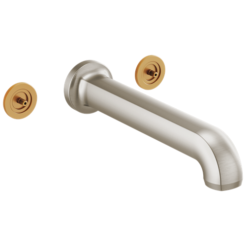 Brizo - Kintsu Two-Handle Wall Mount Tub Filler - Less Handles