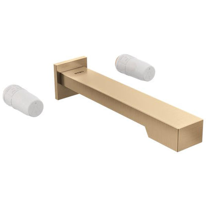 Brizo - Frank Lloyd Wright Two-Handle Wall Mount Tub Filler - Less Handles