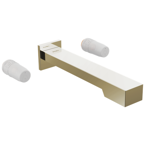 Brizo - Frank Lloyd Wright Two-Handle Wall Mount Tub Filler - Less Handles