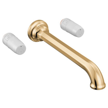 Brizo - Beauclere Two Handle Wall Mount Tub Filler - Less Handles