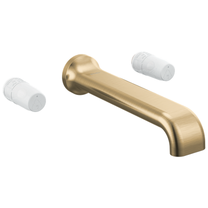 Brizo - Allaria Two-Handle Wall Mount Tub Filler - Less Handles