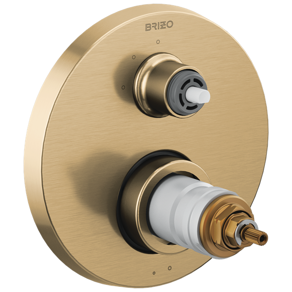 Brizo - Litze TempAssure Thermostatic Valve with 3-Function Diverter Trim - Less Handles