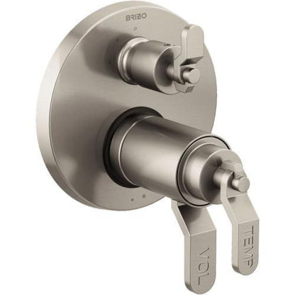Brizo - Litze TempAssure Thermostatic Valve with 3-Function Diverter Trim - Less Handles