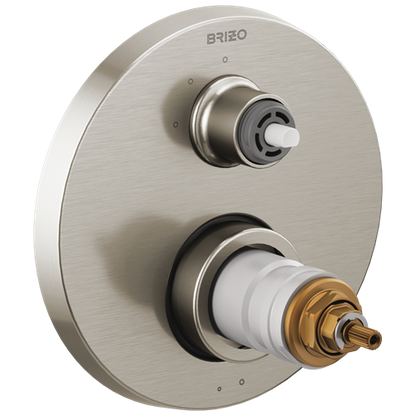 Brizo - Litze TempAssure Thermostatic Valve with 3-Function Diverter Trim - Less Handles