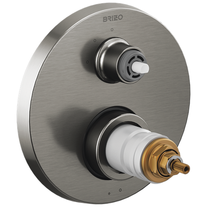 Brizo - Litze TempAssure Thermostatic Valve with 3-Function Diverter Trim - Less Handles