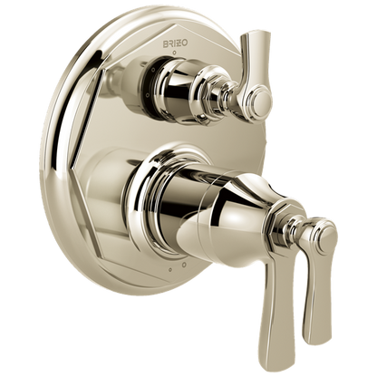 Brizo - Rook TempAssure Thermostatic Valve with 3-Function Diverter Trim