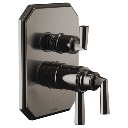 Brizo - Beauclere TempAssure Thermostatic Valve with Integrated 3-Function Diverter Trim